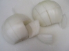 Cubed onions