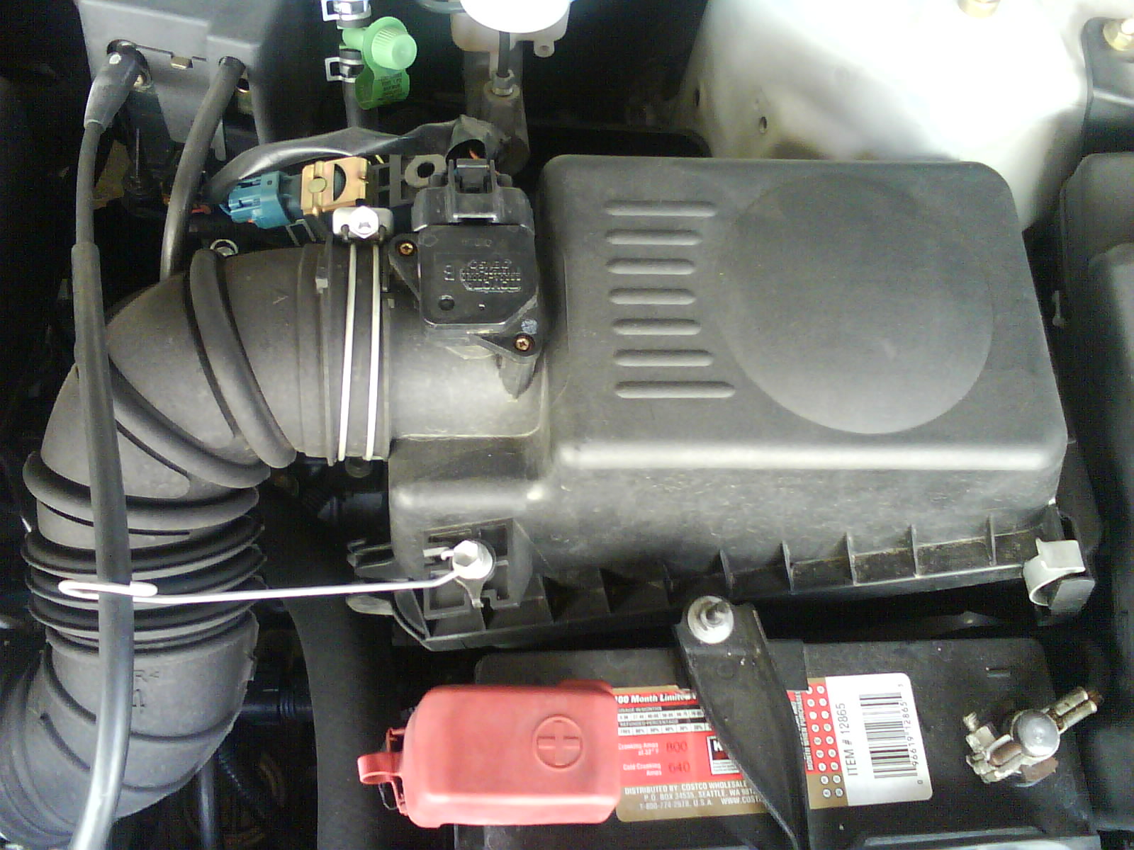 Toyota mass air flow meter adjustment