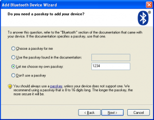 add bluetooth wizard step 3