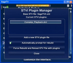 SageTV STVi Import Manager
