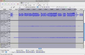 Audacity Audio Selection