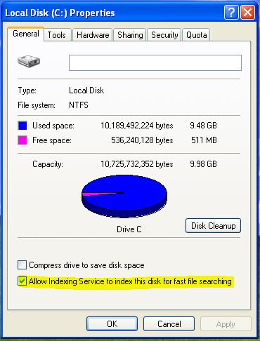 Windows XP Service Pack läuft viel langsamer