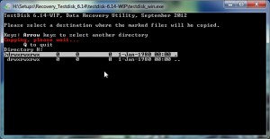 Testdisk-copying-files