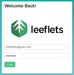 leeflets-login