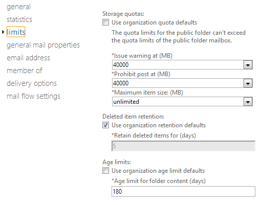Public Folder 2gb Limit In Office365 David Vielmetter