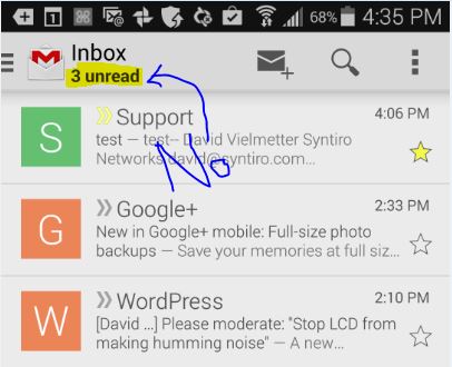 Gmail App Reporting Incorrect Unread Count David Vielmetter