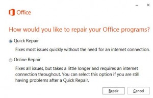 office365-quick-repair