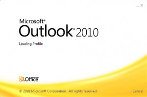 outlook2010-loading-profile