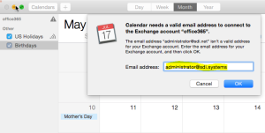 mac-os x-add-exchange-account-with-unique-domain-suffix-calendar-add-email-address