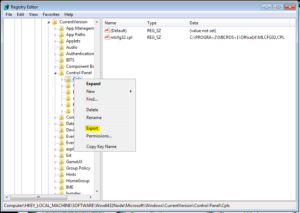 backup-the-hklm-software-wow6432node-microsoft-windows-currentversion-controlpanel-cpls-key
