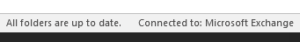 connected-to-microsoft-exchange-all-folders-up-to-date
