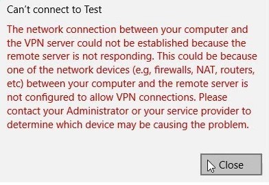 vpn network connect